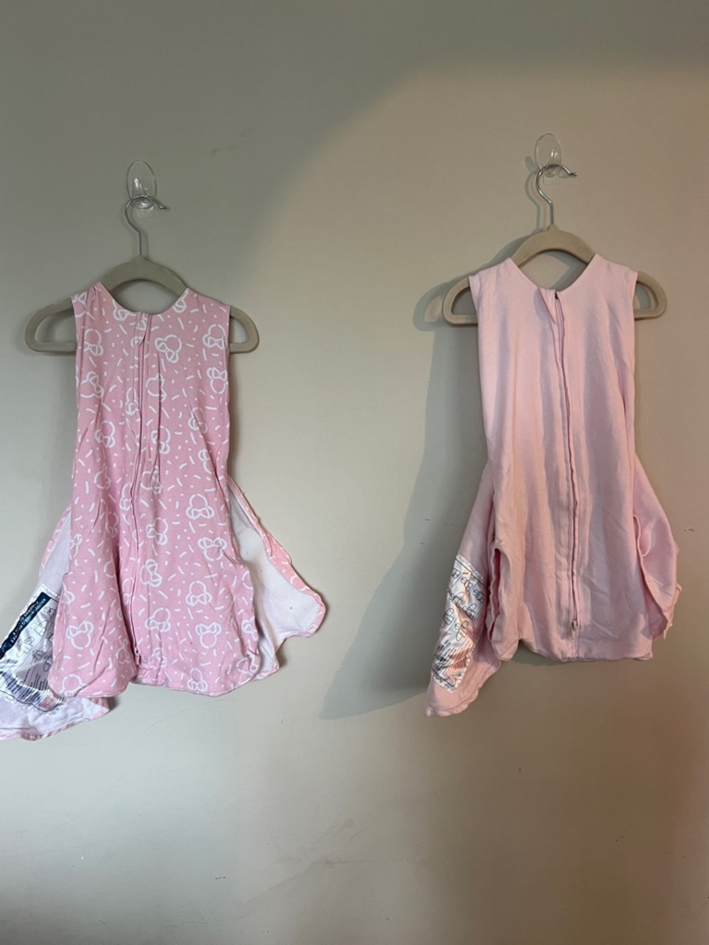 Halo Pink Girls Sleeveless Sleep Sacks - Pair